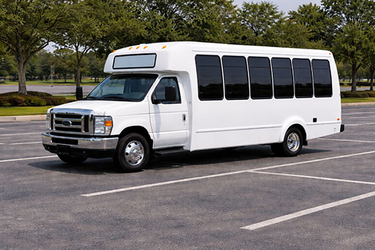 20-passenger minibus available for charter in South Bend, IN